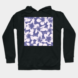 Ultra Violet  Frangipani Hoodie